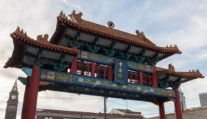The Historic Chinatown Gate in Chinatown-International District