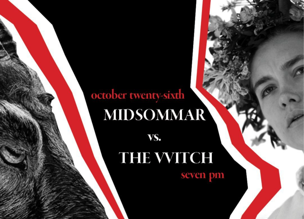 Graphic of Midsommar vs. The VVitch SIFF poster