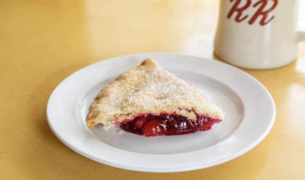 Cherry pie at Twede’s Cafe