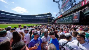 Seattle Mariners fans in the 'Pen