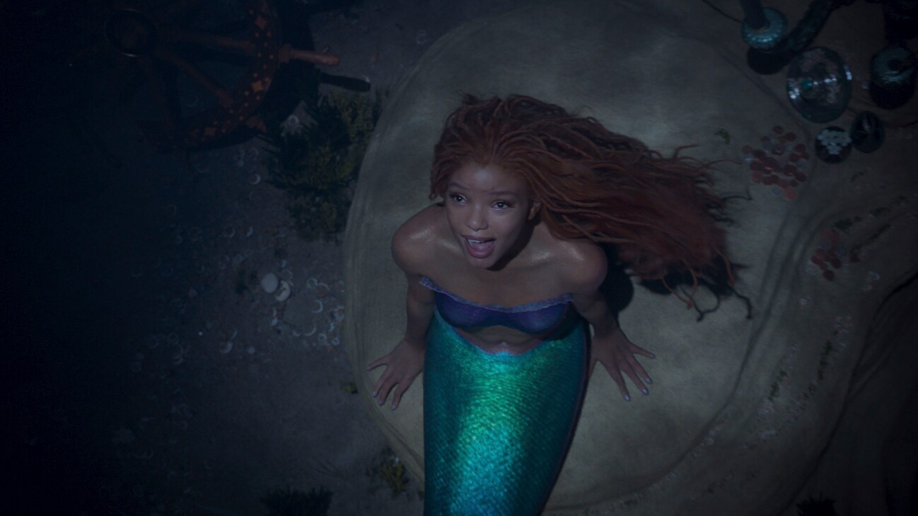 A screencap from The Little Mermaid