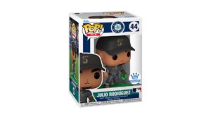 Axclusive Pop! Julio Rodríguez, outfielder for the Seattle Mariners, in his All Star uniform. This is a toy.