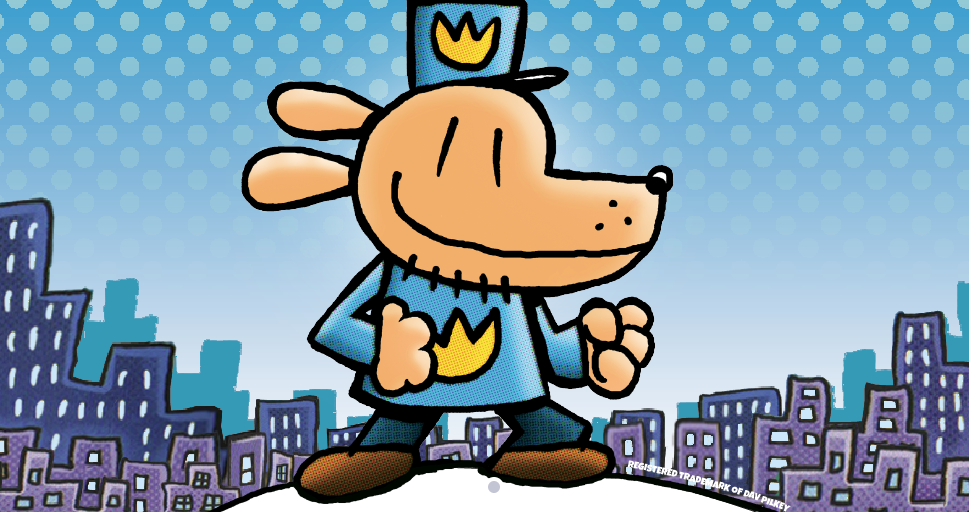 The character Dog-Man for the upcoming Dog-Man the Musical at Seattle Children's Theatre