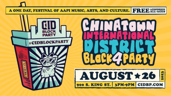 A promo image for Chinatown International District Block Party