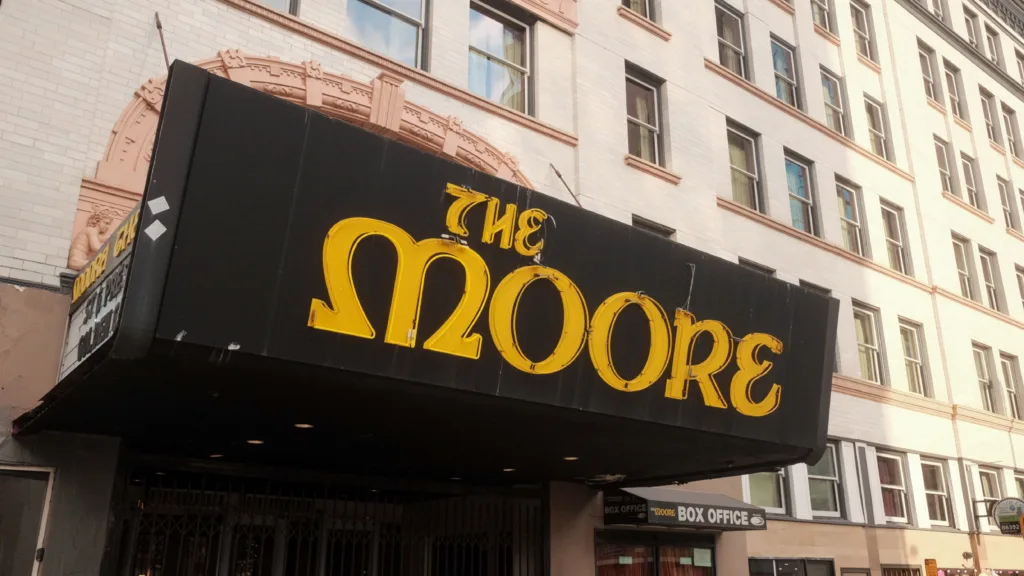 The Moore Theatre in Seattle, Washington