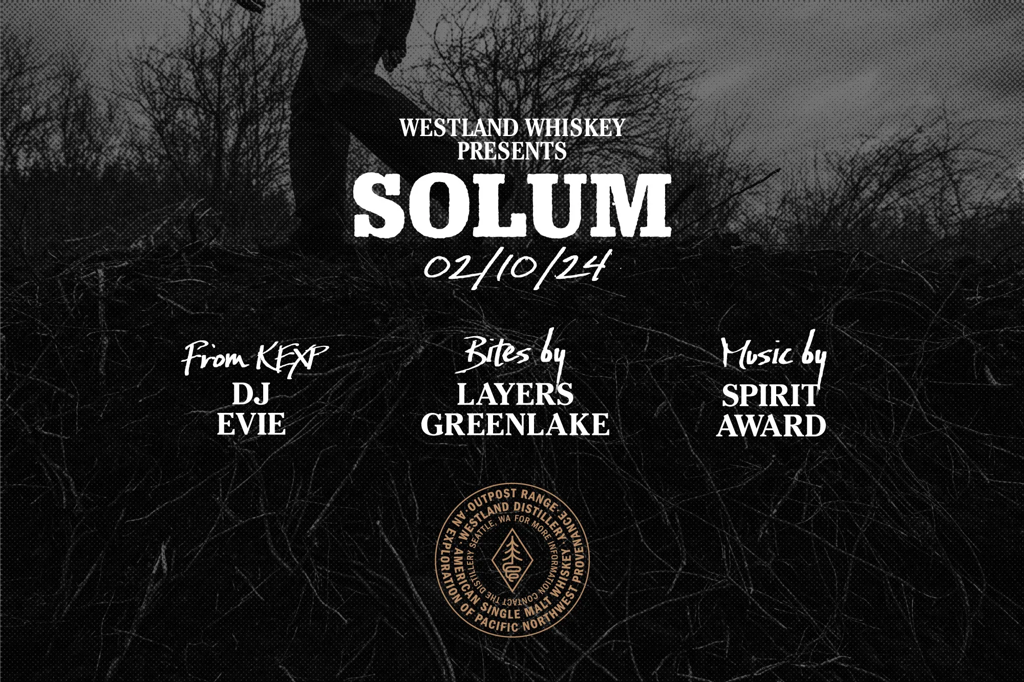 A poster promoting the release party for Solum 2