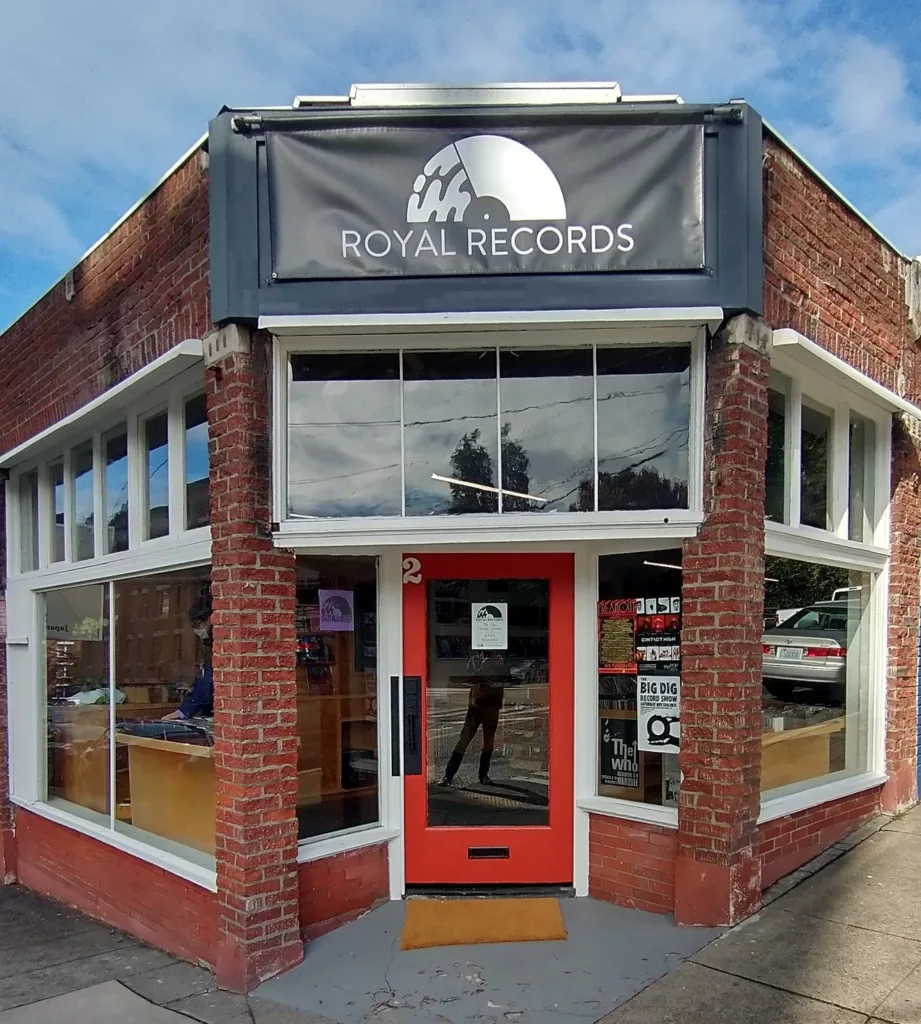 Royal Records storefront in Lower Queen Anne.