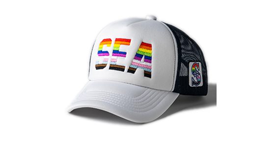 Mariners Pride Truckers Hat 2024