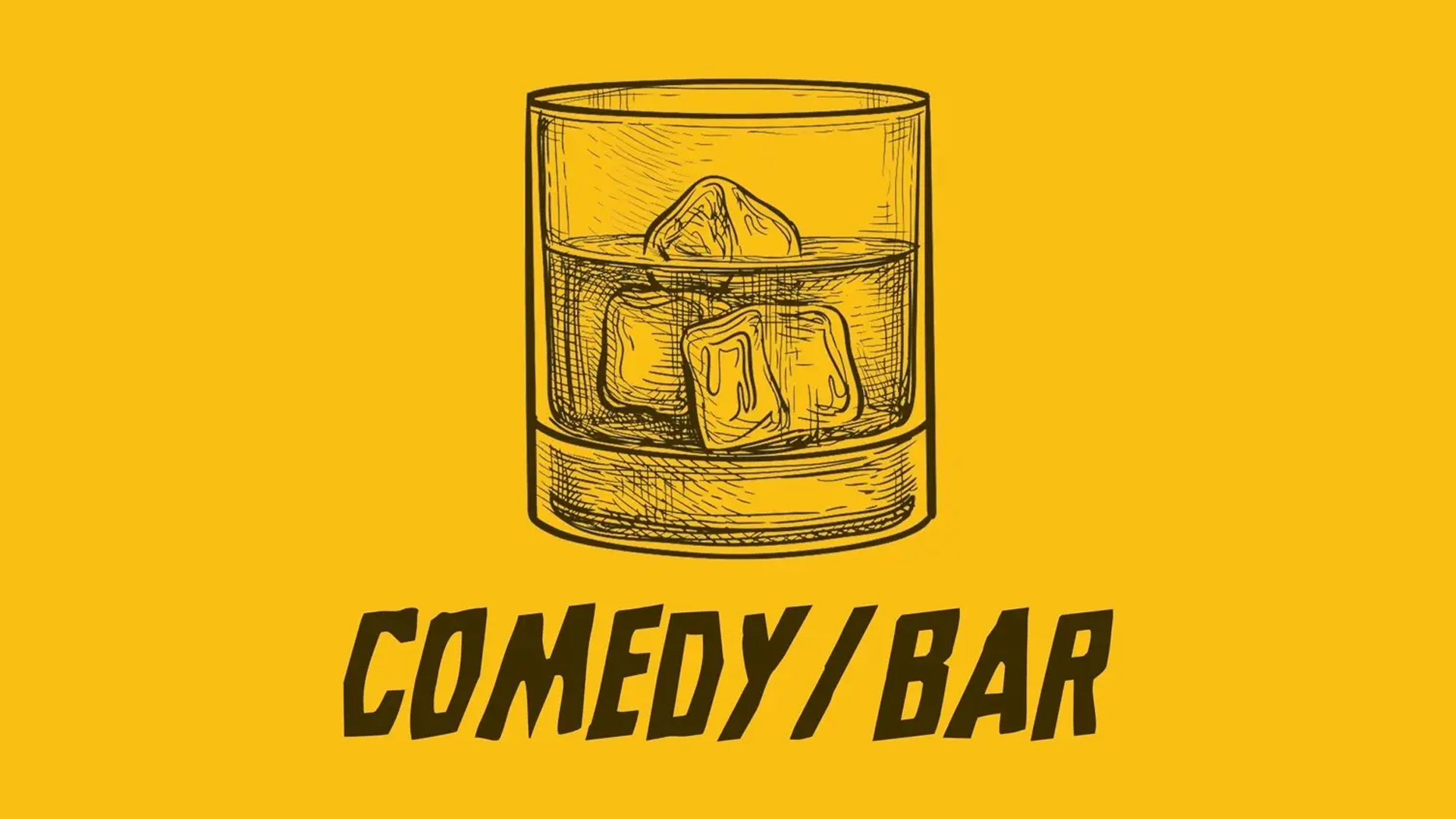 A logo for Comedy/Bar in Capitol Hill, Seattle.