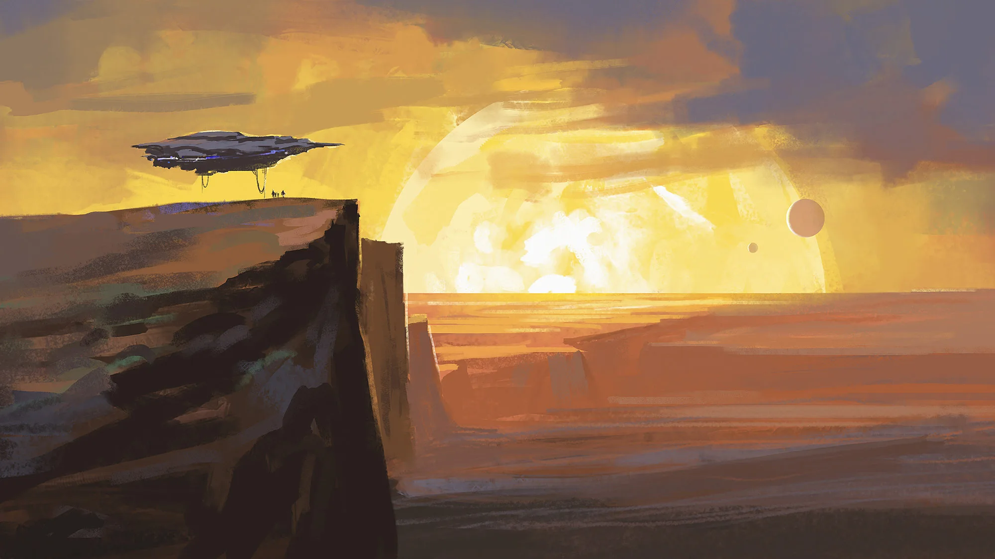 Ship at a vista
