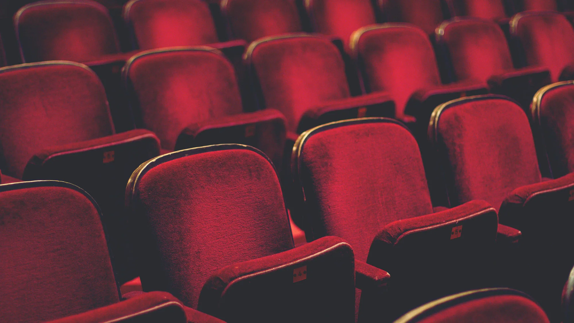 Movie theater seats