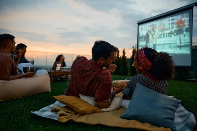 Outdoor movie