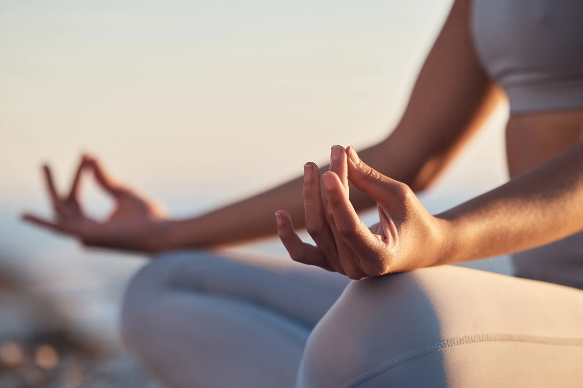 Woman doing yoga