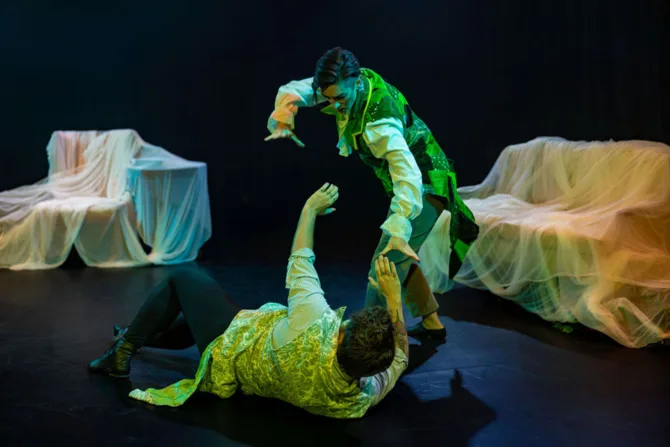 The Raven literary burlesque