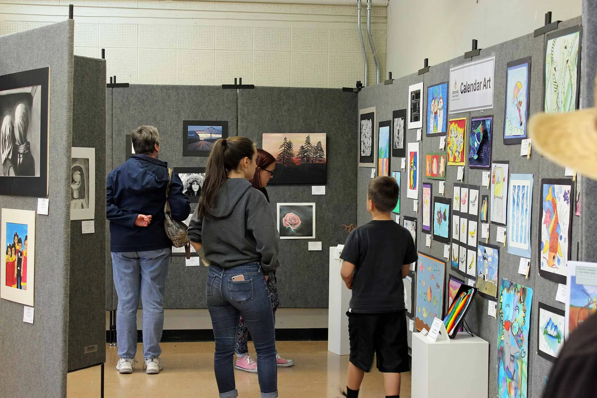 Student art gallery