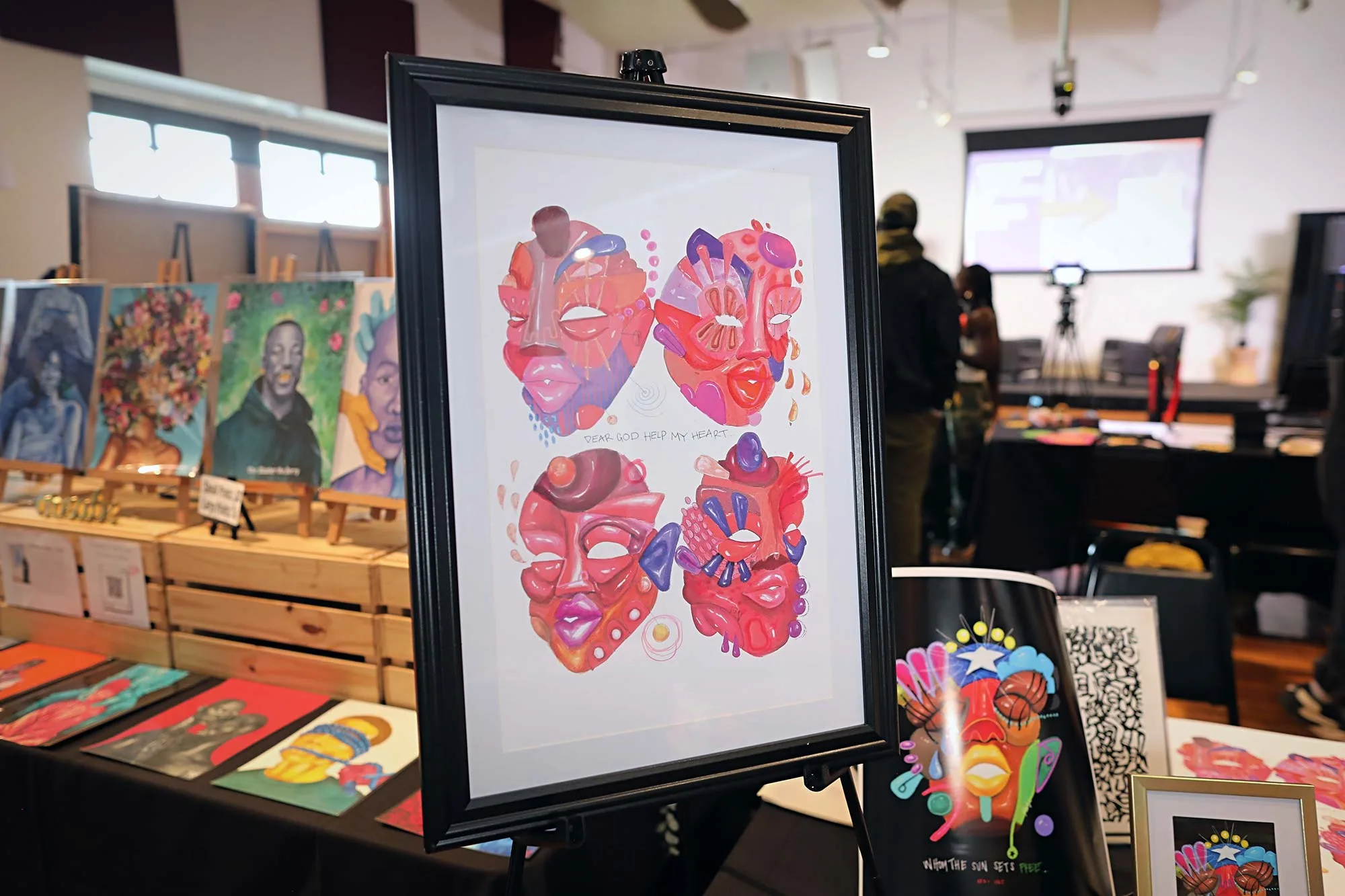Juneteenth art show with NAAM