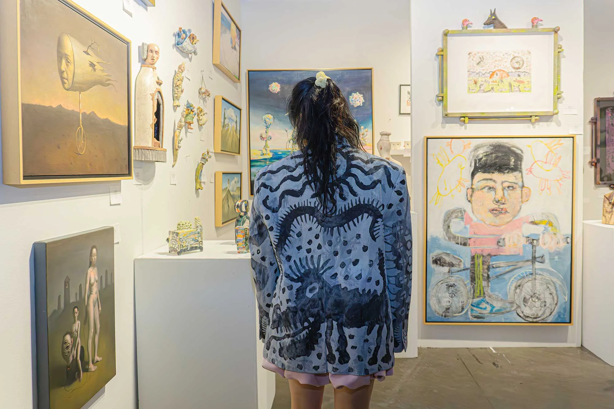 2025 Seattle Art Fair installation