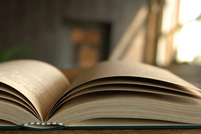 An open book