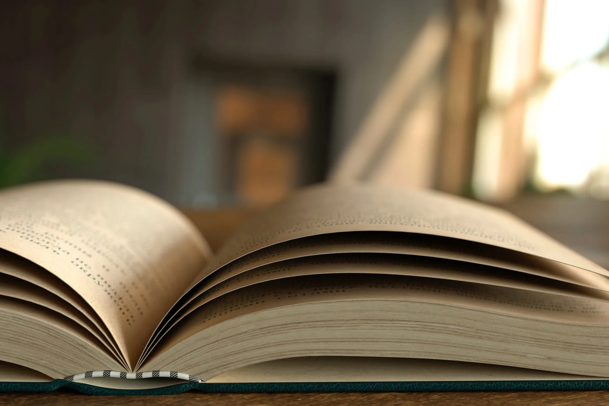 An open book